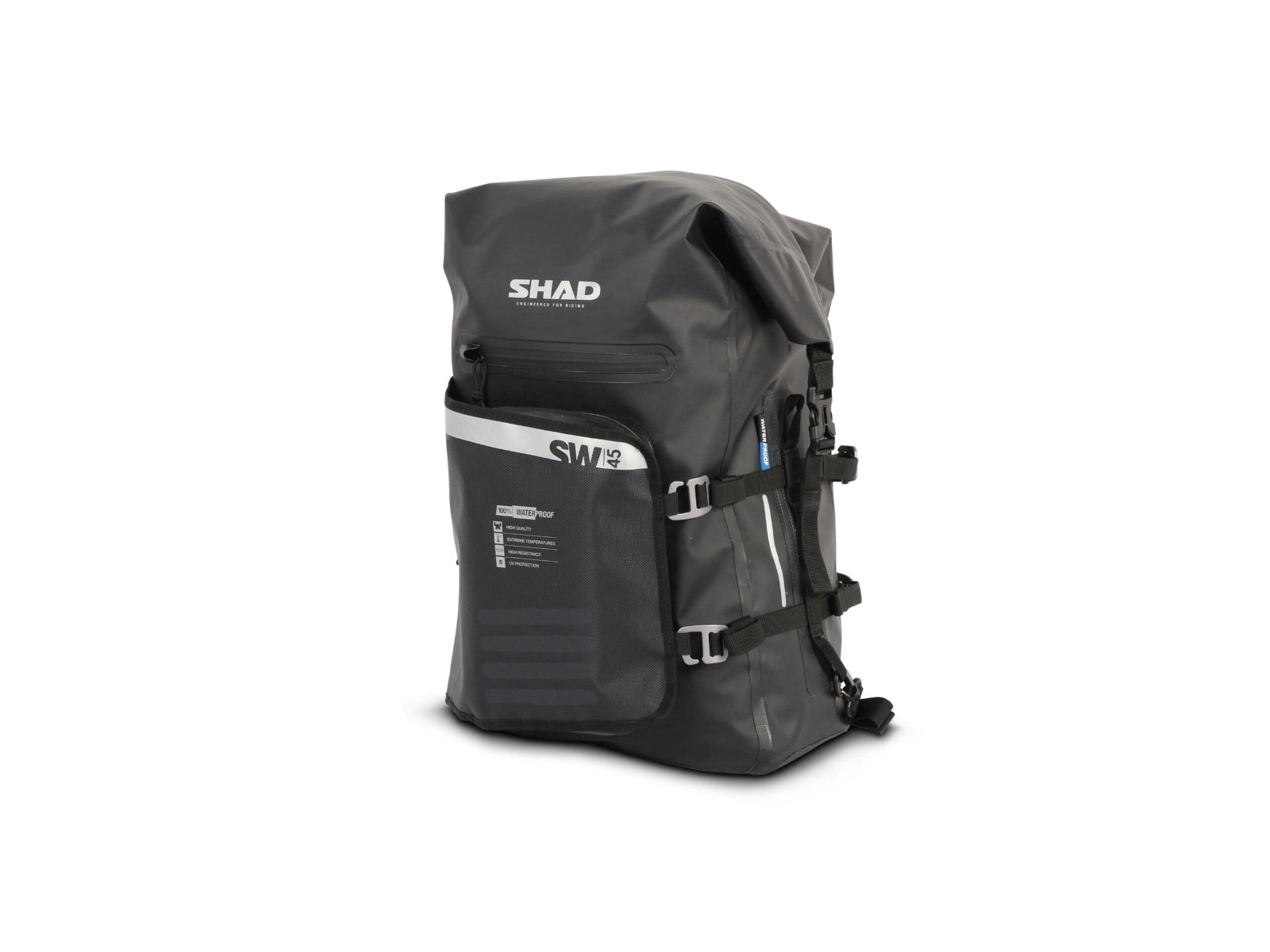 SHAD 100% Waterproof SW45 Tail Bag / Backpack X0SW45