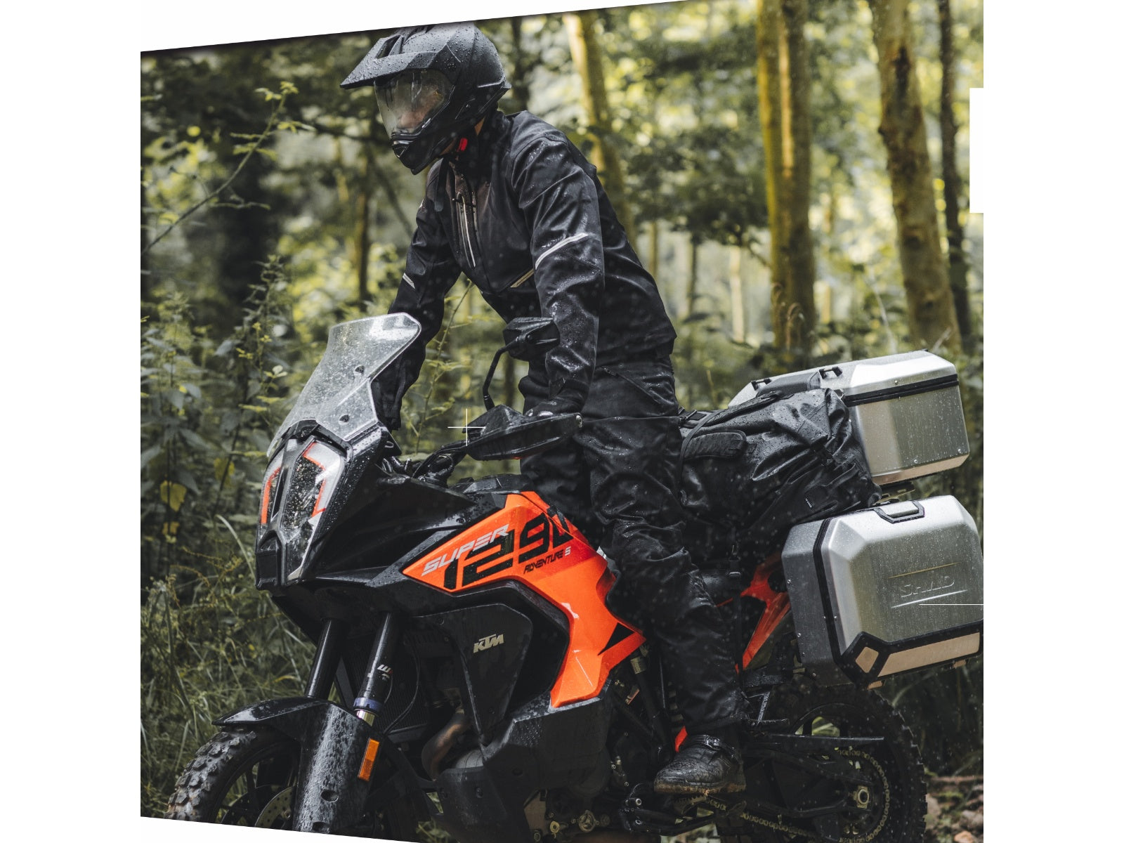 SHAD Motorcycle 100% Waterproof SW80 Tail Bag / Backpack