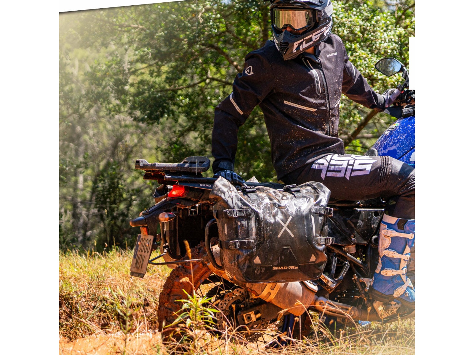 SHAD Motorcycle TR30 Soft Adventure Waterproof Panniers