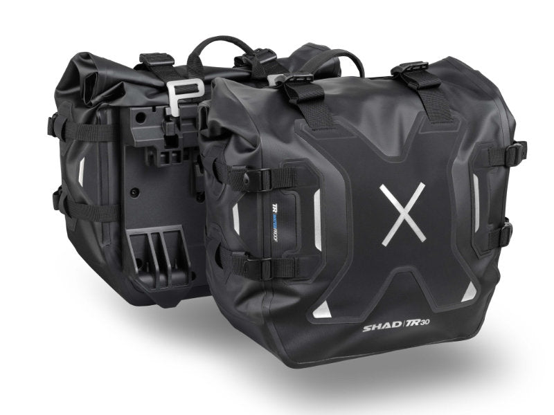 SHAD Motorcycle TR30 Soft Adventure Waterproof Panniers
