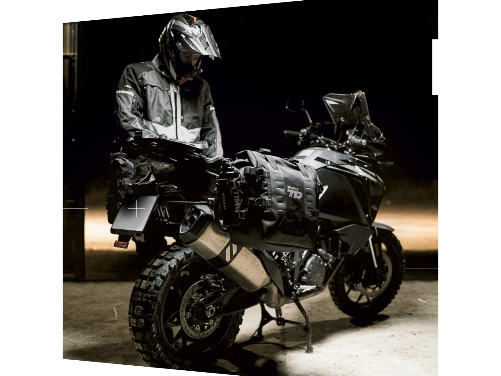 SHAD Motorcycle TR40 Soft Adventure Panniers